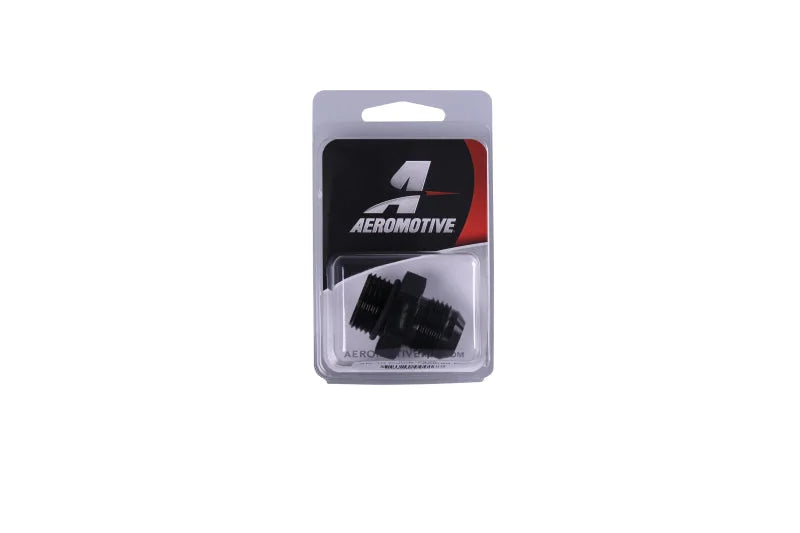 Aeromotive ORB-10 to AN-10 Male Flare Adapter Fitting - Back View
