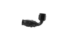 Load image into Gallery viewer, Aeromotive PTFE Hose End - AN-06 - 90 Deg - Black Anodized - Side View