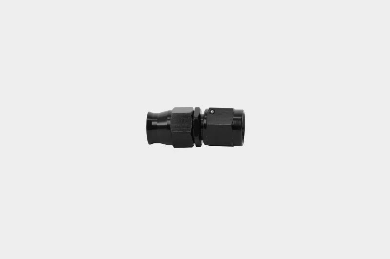Aeromotive PTFE Hose End - AN-06 - Straight - Black Anodized - Main Product View