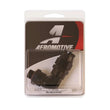 Load image into Gallery viewer, Aeromotive PTFE Hose End - AN-06 to AN-08 Hose - 90 Deg - Black Anodized - Detail View