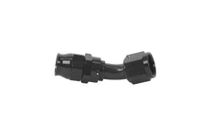 Load image into Gallery viewer, Aeromotive PTFE Hose End - AN-10 - 45 Deg - Black Anodized - Main Product View