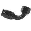Load image into Gallery viewer, Aeromotive PTFE Hose End - AN-12 - 90 Deg - Black Anodized - Main Product View