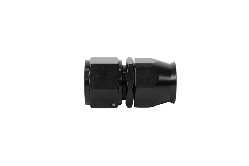 Aeromotive PTFE Hose End - AN-12 - Straight - Black Anodized - Main Product View