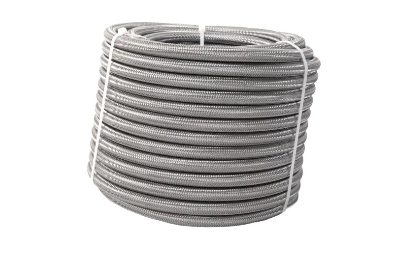 Aeromotive PTFE SS Braided Fuel Hose - AN-08 x 16ft - Main Product View