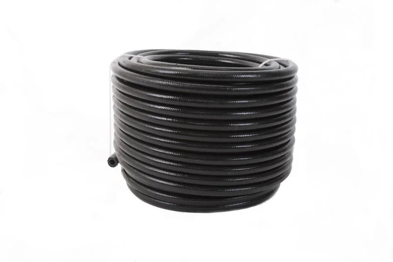 Aeromotive PTFE SS Braided Fuel Hose - Black Jacketed - AN-06 x 8ft - Main Product View
