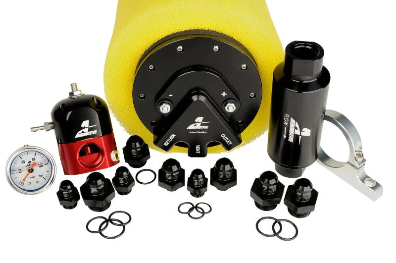 Aeromotive Phantom 200 Fuel System - Return Style Carb - Back View