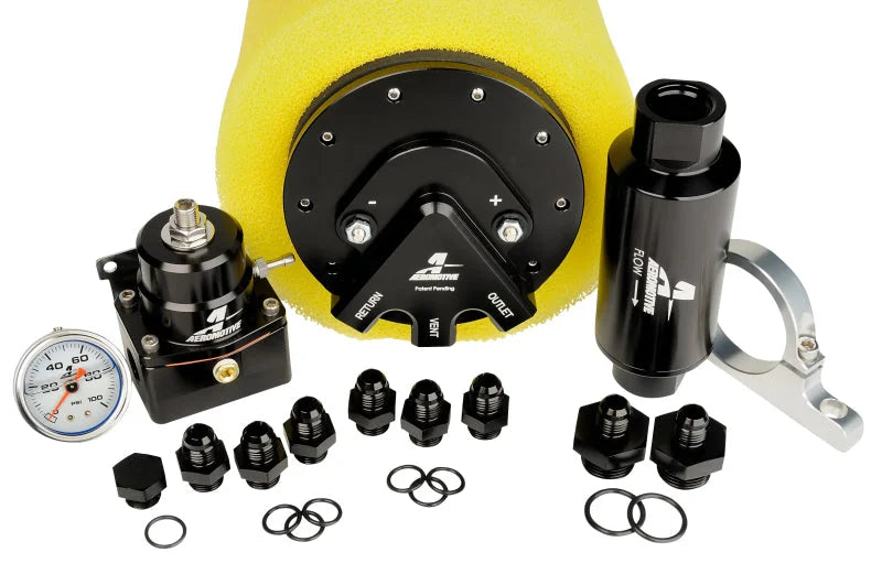 Aeromotive Phantom 340 Fuel System - Return Style w/Throttle Body - Installation View