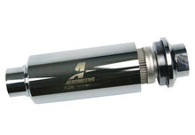Load image into Gallery viewer, Aeromotive Pro-Series In-Line Fuel Filter - AN-12 - 10 Micron Fabric Element - Side View