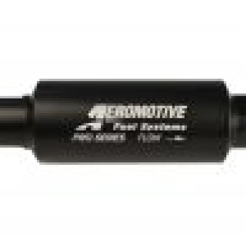 Aeromotive Pro-Series In-Line Fuel Filter - ORB-12 - 10 Micron Microglass Element - Back View