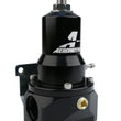 Load image into Gallery viewer, Aeromotive Regulator - 30-120 PSI - .313 Valve - 2x AN-10 Inlets / AN-10 Bypass - Side View