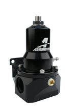 Load image into Gallery viewer, Aeromotive Regulator - 30-120 PSI - .313 Valve - 2x AN-10 Inlets / AN-10 Bypass - Side View