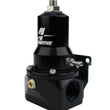 Load image into Gallery viewer, Aeromotive Regulator - 30-120 PSI - .313 Valve - 2x AN-10 Inlets / AN-10 Bypass - Back View