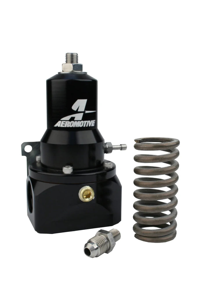 Aeromotive Regulator - 30-120 PSI - .313 Valve - 2x AN-10 Inlets / AN-10 Bypass - Additional View 6