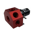 Load image into Gallery viewer, Aeromotive Regulator - 30-120 PSI - .500 Valve - 4x AN-08 and AN-10 inlets / AN-10 Bypass - Main Product View
