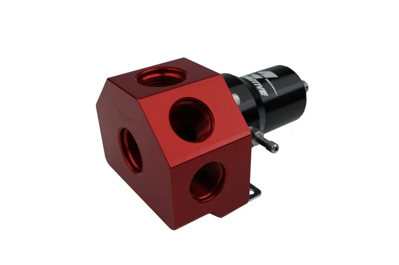 Aeromotive Regulator - 30-120 PSI - .500 Valve - 4x AN-08 and AN-10 inlets / AN-10 Bypass - Main Product View