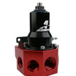 Load image into Gallery viewer, Aeromotive Regulator - 30-120 PSI - .500 Valve - 4x AN-08 and AN-10 inlets / AN-10 Bypass - Side View
