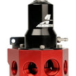 Load image into Gallery viewer, Aeromotive Regulator - 30-120 PSI - .500 Valve - 4x AN-08 and AN-10 inlets / AN-10 Bypass - Back View