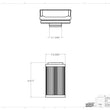 Load image into Gallery viewer, Aeromotive Replacement 10 Micron Disposable Element (for P/N 12308 Filter) - Additional View 7