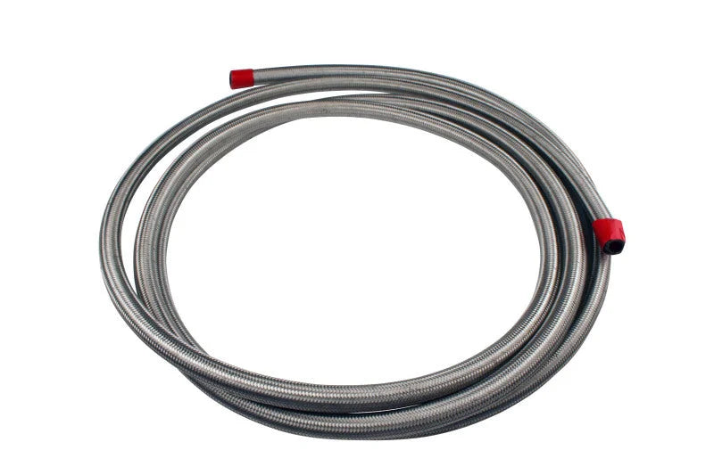 Aeromotive SS Braided Fuel Hose - AN-08 x 12ft - Side View