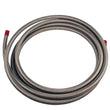 Load image into Gallery viewer, Aeromotive SS Braided Fuel Hose - AN-08 x 16ft - Installation View