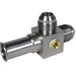 Load image into Gallery viewer, Aeromotive SS Coupler to Convert OE Fuel line to Dual -8 AN Male Ports fits 86-06 Ford - Additional View 5