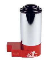 Load image into Gallery viewer, Aeromotive SS Series Billet (14 PSI) Carbureted Fuel Pump w/AN-8 Inlet and Outlet Ports - Side View