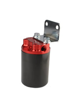 Load image into Gallery viewer, Aeromotive SS Series Billet Canister Style Fuel Filter 12317 Anodized Black/Red - Main Product View