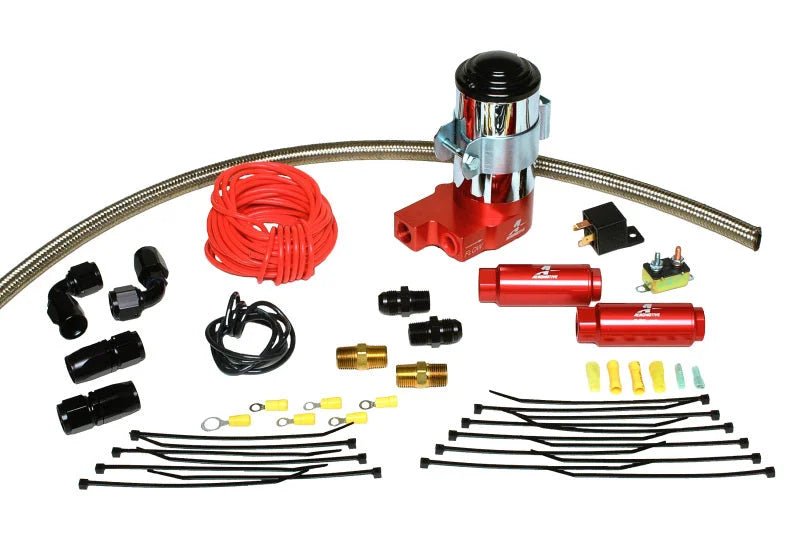 Aeromotive SS Series Fuel Pump Kit (Regulator Not Incl) - Installation View