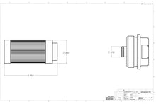 Load image into Gallery viewer, Aeromotive SS Series In-Line Fuel Filter 12303 - 3/8in NPT - 40 Micron Fabric Element - Additional View 8