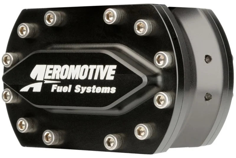 Aeromotive Spur Gear Fuel Pump - 3/8in Hex - 1.55 Gear - 32gpm - Back View