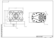 Load image into Gallery viewer, Aeromotive Spur Gear Fuel Pump - 3/8in Hex - .750 Gear - 16gpm - Back View
