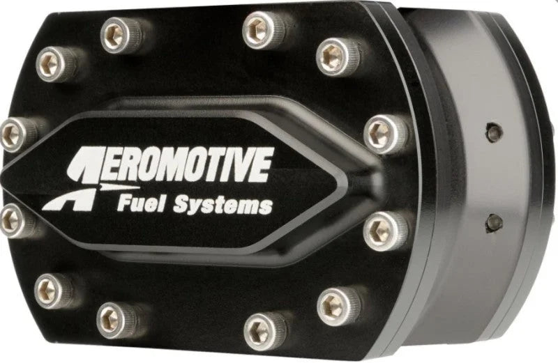 Aeromotive Spur Gear Fuel Pump - 3/8in Hex - .900 Gear - 19.5gpm - Back View
