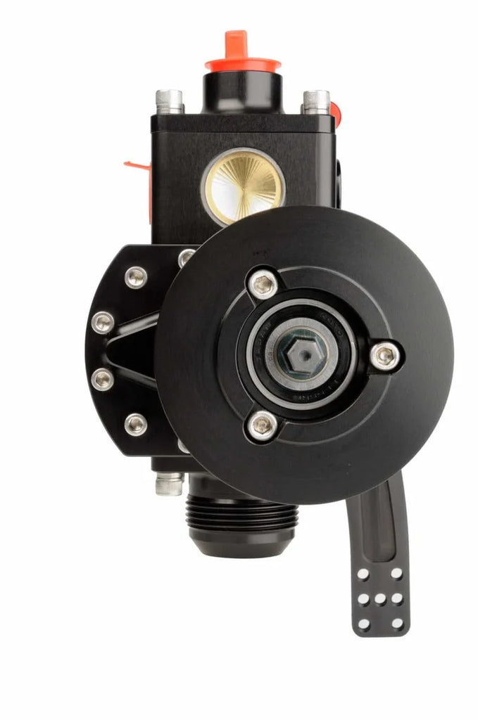 Aeromotive Spur Gear Fuel Pump - 3/8in Hex - NHRA Nitro Dragster Car Certified - 20gpm - Side View