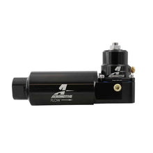 Load image into Gallery viewer, Aeromotive Universal Filter Combo EFI Regulator 10 Micron AN-06 Flare - Side View