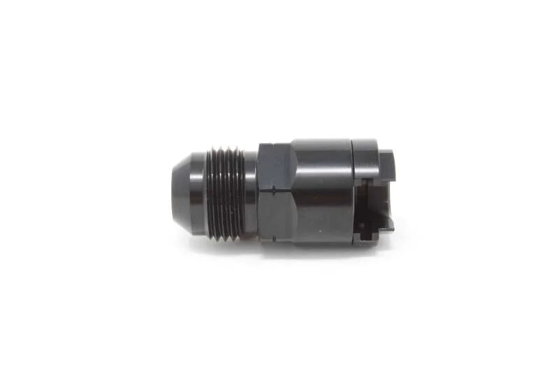 Aeromotive VaporWorx Fitting - GM 3/8in Female Quick Connect to AN-08 Male Adapter fits GM - Back View