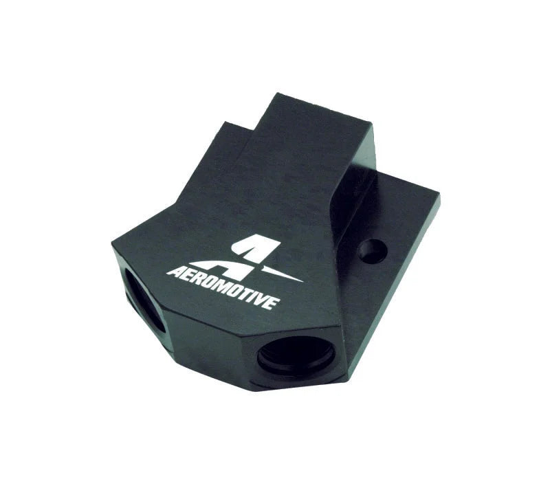 Aeromotive Y Block -10 AN to Two -8 AN - Main Product View