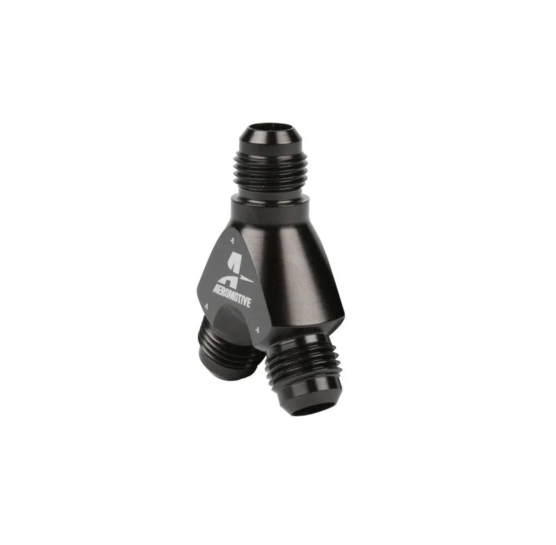 Aeromotive Y-Block - AN-06 - 2x AN-06 - Main Product View