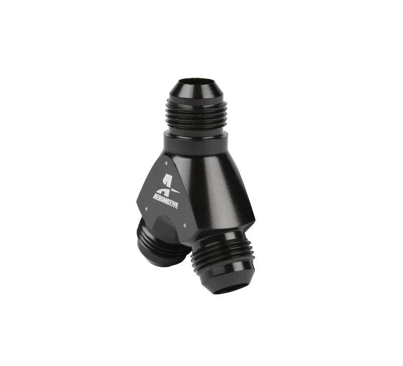 Aeromotive Y-Block - AN-08 - 2x AN-08 - Main Product View