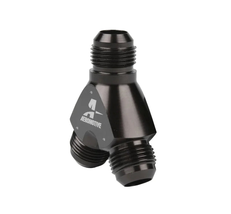 Aeromotive Y-Block - AN-10 - 2x AN-10 - Main Product View