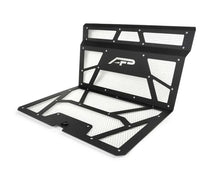Load image into Gallery viewer, Agency Power 14-18 Polaris RZR XP 1000/XP Turbo Vented Engine Cover - Matte Black/Raw Alum. Mesh - Side View