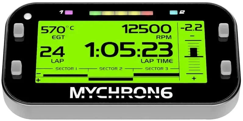 AiM SPORTS MyChron 6 w/ Cylinder Head Temp Sensor XM6CHT140