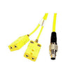 Load image into Gallery viewer, AiM SPORTS Patch Cable MyChron 5 2T 2 Thermocouple V02557070