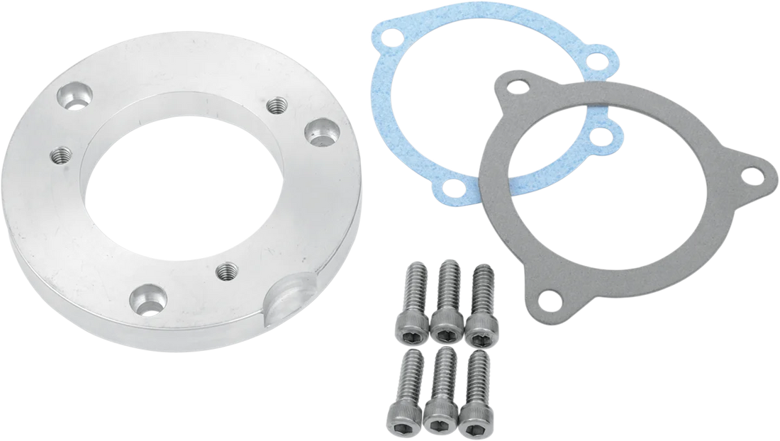 Air Cleaner Adapter - Twin Cam DragSpecialties 121229 - Side View