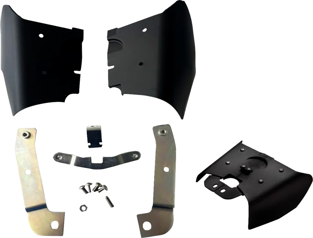 Air Deflector - Frame Mounted - Softail DragSpecialties 090528 - Main Product View