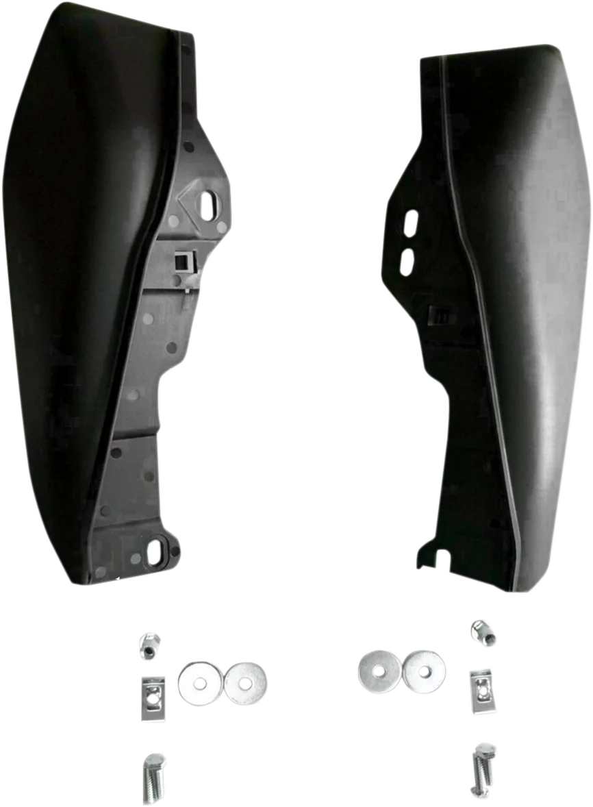 Air Deflector - Frame Mounted - Softail DragSpecialties 090528 - Side View