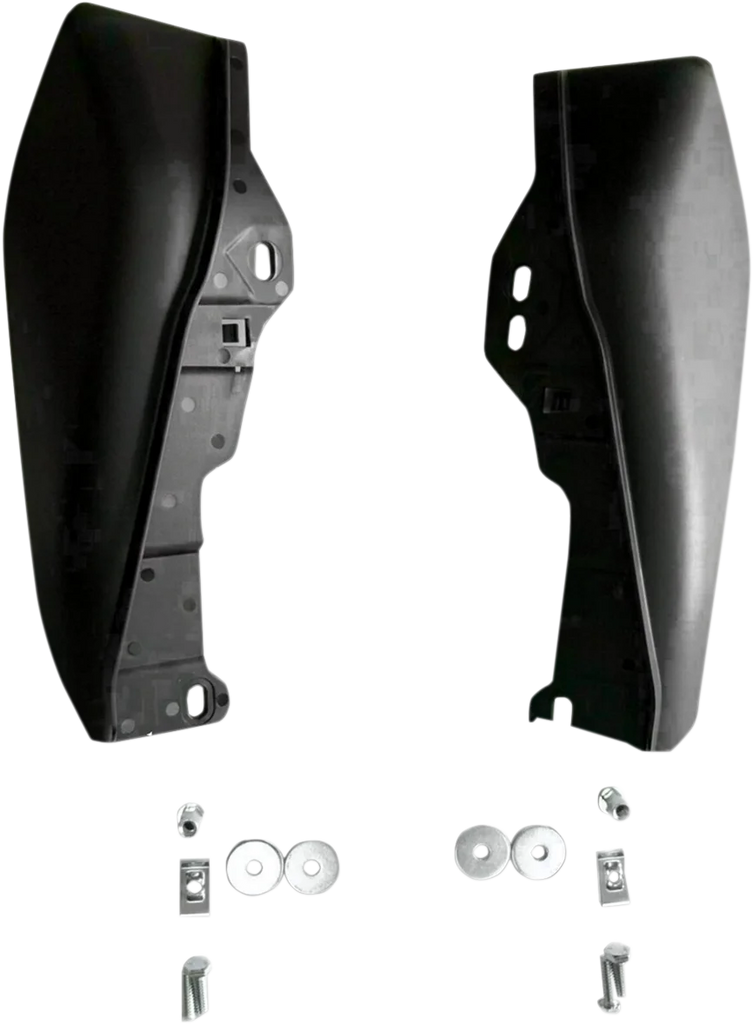 Air Deflector - Frame Mounted - Softail DragSpecialties 090528 - Side View