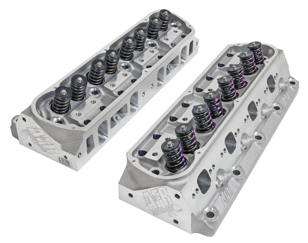 Air FLow Research SBF 195cc Compt Cylinder Heads (pr) 58cc Assem. 1381-716