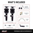 Load image into Gallery viewer, Air Lift 05-14 Audi A3 / 06-14 Volkswagen GTI Performance Front Kit - Installation View