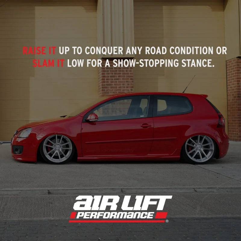 Air Lift 05-14 Audi A3 / 06-14 Volkswagen GTI Performance Rear Kit - Additional View 5