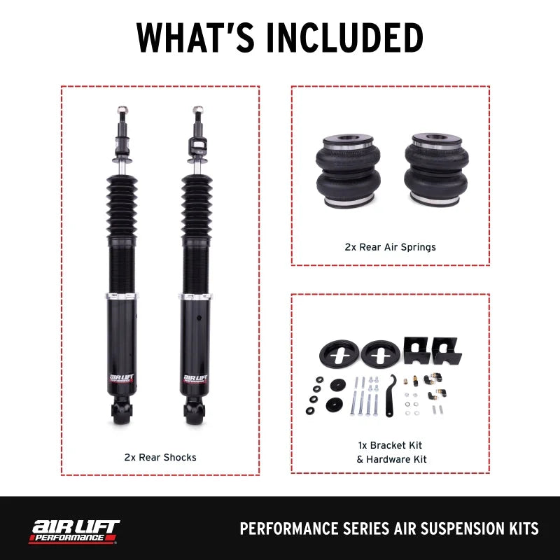 Air Lift 05-14 Audi A3 / 06-14 Volkswagen GTI Performance Rear Kit - Additional View 7